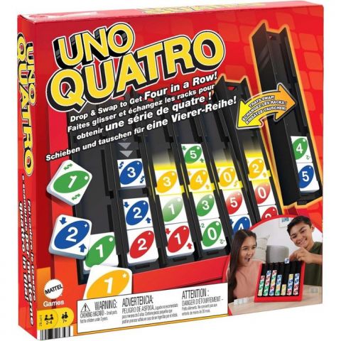  JUEGO UNO QUATRO HPF82 (MATTEL)