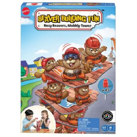  JUEGO CASTORES CONSTRUCTORES HPW60 (MATTEL)
