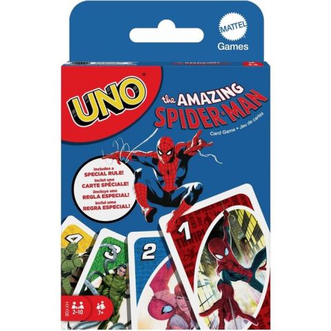  JUEGO CARTAS UNO SPIDERMAN HXY08 (MATTEL)