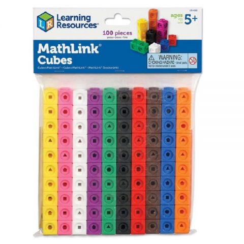 JUEGO SET DE 100 CUBOS MATHLINK LER428 (LEARNING RESOURCES)