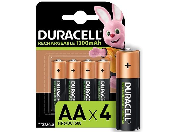 DURACELL BLISTER 4 PILAS RECARGABLES HR6 AA