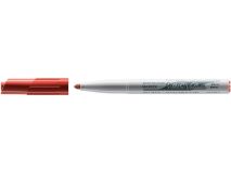 (CJ.12) BIC VELLEDA 1741 MARCAD. PIZARRA ROJO