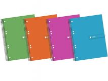 ENRI CUADERNO ESPIRAL MICROP. A5 CUADRO 5X5 140H