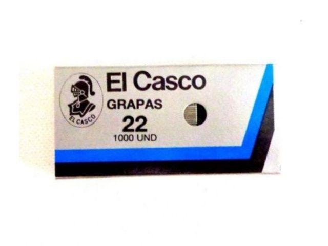 EL CASCO CJ.1000 GRAPAS GALVANIZANIZADAS 22 22/6G