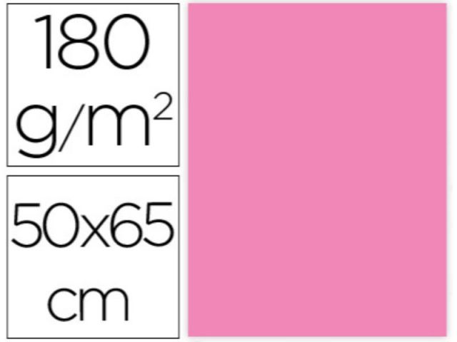 P.25 HOJAS CARTULINA 50X65 FUCSIA