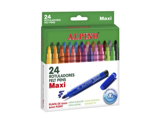 ALPINO EST.24 ROTULADOR P.MAXI COL.STD AR000007