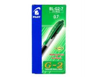 PILOT G2 ROLLER GEL RETRACTIL G-2 VERDE BL-G2-7-G