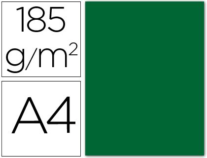 GUARRO 50H CART.IRIS A4 185G VERDE ABETO 200040173