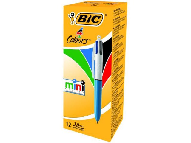 (CJ.12) BIC BOLIGRAFO 4 COLORES MINI 895958