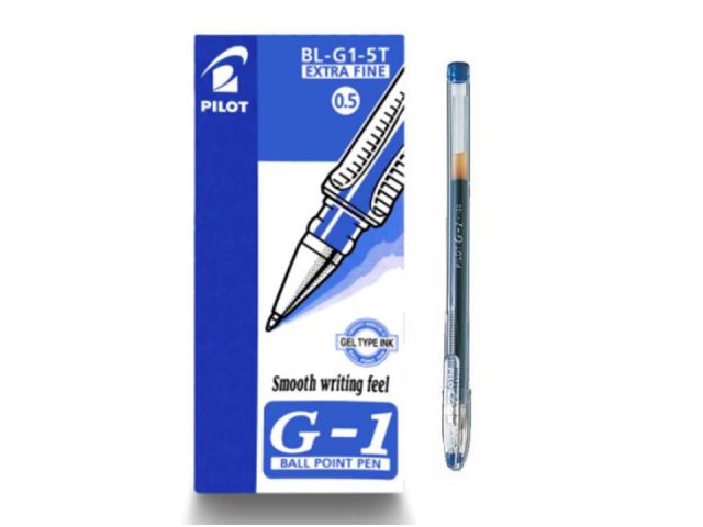 (CJ.12) PILOT G1 ROLLER punta 0,5Mm BL-G1-5T AZUL