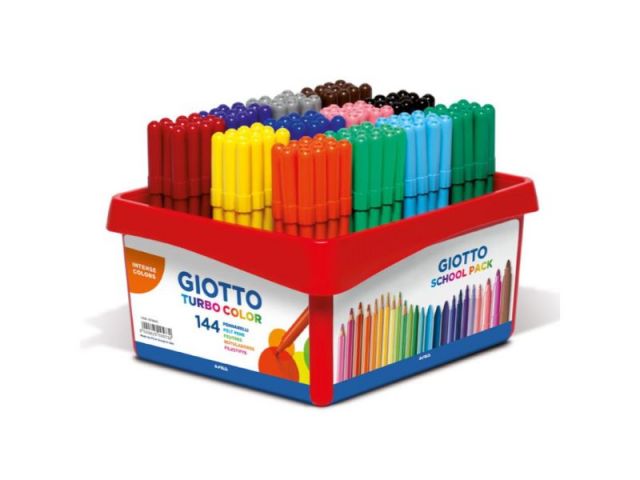 GIOTTO SCHOOLPACK 114 ROTULADOR TURBO COLOR 523800