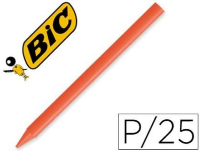 BIC PLASTIDECOR UNICOLOR CJ 25. NARANJA  816965