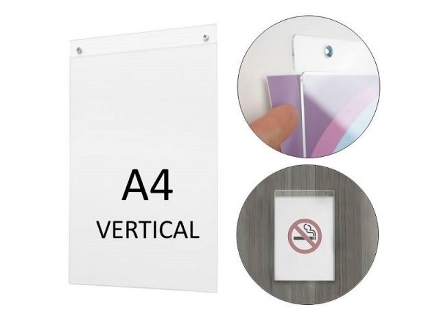 EXPOSITOR DE PARED A4 VERTICAL 47001