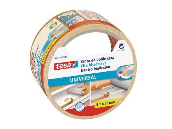 TESA CINTA DOBLE CARA UNIVERSAL 50mm x 5mt 56170