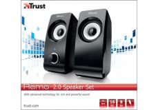 TRUST ALTAVOCES 2.0 REMO 16W NEGRO 17595