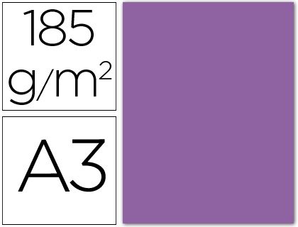 GUARRO 50H CART.IRIS A3 185G VIOLETA 00040197