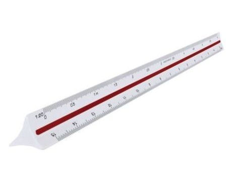 MAPED  ESCALIMETRO 30CM ESCALA A 24011