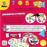 JUEGO DOBBLE FORMAS Y NUMEROS DOB06ML (ZYGOMATIC)
