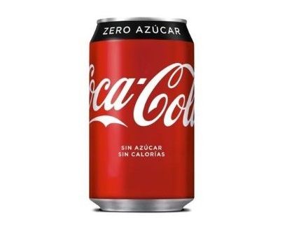 LATA REFRESCO COCA COLA ZERO 33CL 