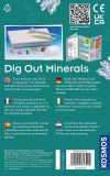JUEGO KIT DE EXCAVACIÓN DE MINERALES AUTÉNTICOS (KOSMOS)
