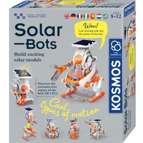 JUEGO CONSTRUYE ROBOTS SOLARES SOLAR BOTS (KOSMOS)