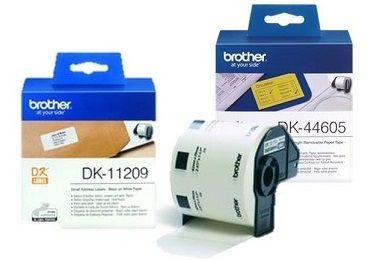 BROTHER CINTA PAPEL CONT 50MM NEGRO/BL  DK22223