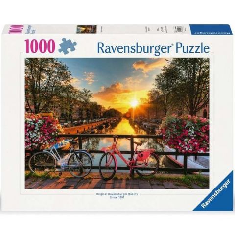 PUZZLE BICICLETAS EN ÁMSTERDAM 1000 PIEZAS 006626 (RAVENSBURGER)