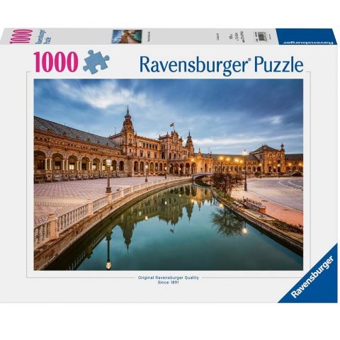 PUZZLE PLAZA DE ESPAÑA DE SEVILLA 1000 PIEZAS 17616 (RAVENSBURGER)