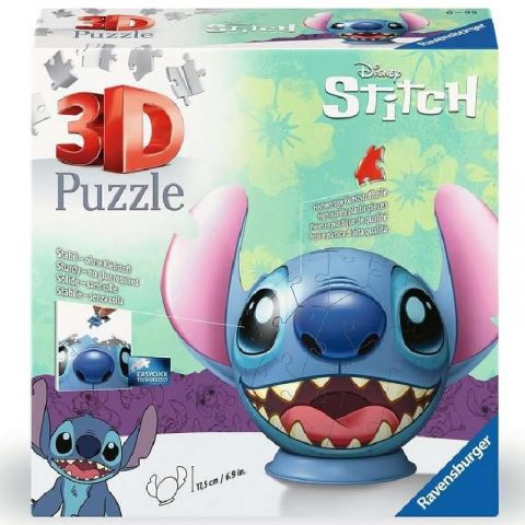 PUZZLE 3D STITCH CON OREJAS 11574 (RAVENSBURGER)