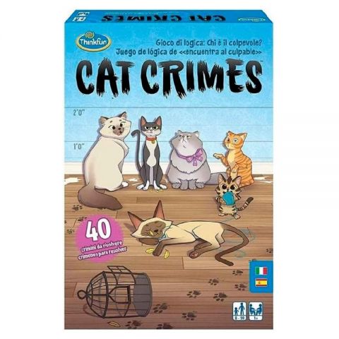 JUEGO DE LÓGICA CAT CRIMES 76367 2 (THINKFUN)