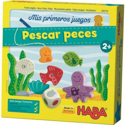 JUEGO MIS PRIMEROS JUEGOS PESCAR PECES 303110 (HABA)