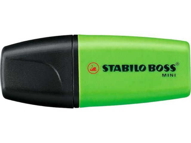 (CJ.10) STABILO BOSS MINI FLUOR VERDE 07/33