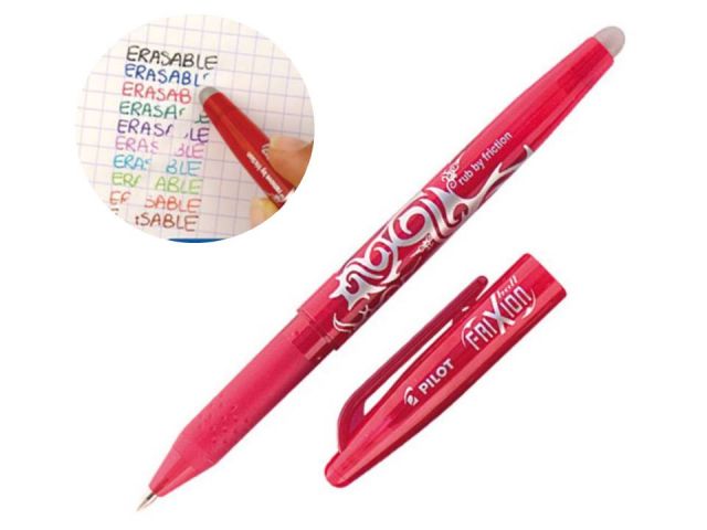 PILOT FRIXION BORRABLE 0.7MM ROJO  BL-FR7-R