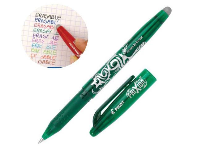 PILOT FRIXION BORRABLE 0.7MM VERDE BL-FR7-G