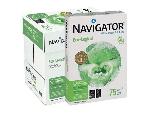 NAVIGATOR P.500H PAPEL A4  75G ECO-LOGICAL  2193PW