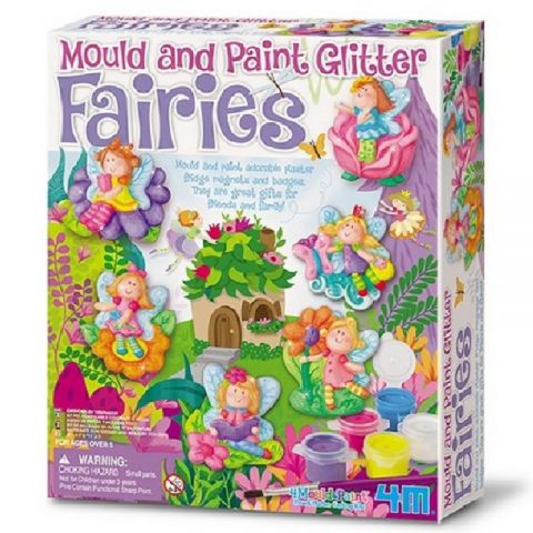 JUEGO MOLDEA Y PINTA BRILLANTES HADAS Y303524 (4M)