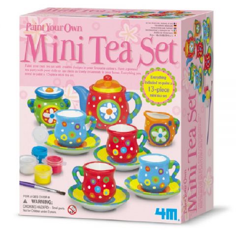 JUEGO PINTA TU PROPIO MINI JUEGO DE TÉ Y304541 (4M)