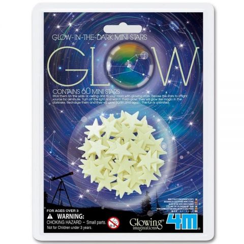 GLOW MINI ESTRELLAS FLUORESCENTES Y305221 (4M)