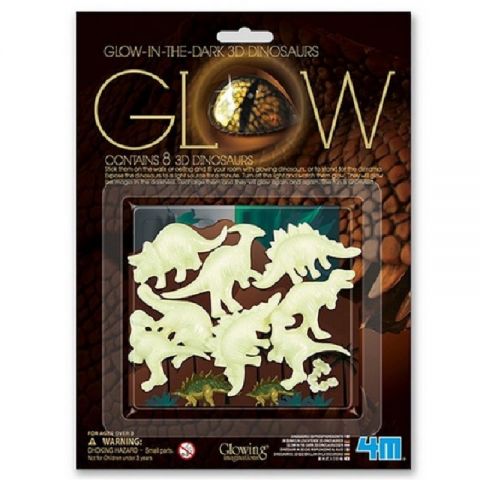 GLOW DINOSAURIOS FLUORESCENTES Y305426 (4M)