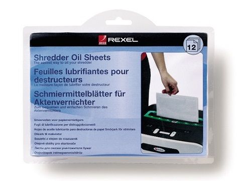 REXEL  PACK.12 LAMINAS LUBRICANTES DESTR. 2101948