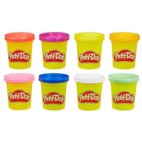 JUEGO DE 8 BOTES DE PLASTILINA SURTIDOS E5044EU4 (PLAY-DOH)