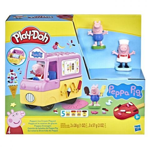 JUEGO CAMIÓN DE HELADOS PEPPA PIG F35975L0 (PLAY-DOH)