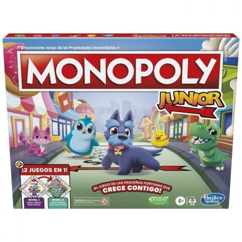 JUEGO MONOPOLY JUNIOR F8562105 (HASBRO)