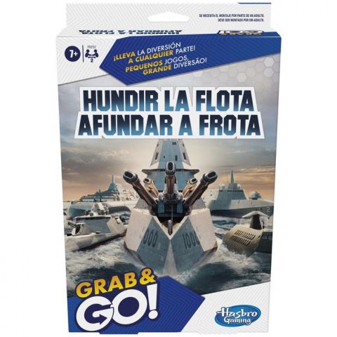 JUEGO HUNDIR LA FLOTA DE VIAJE F8252TG0 (HASBRO)