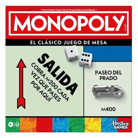 JUEGO MONOPOLY CLÁSICO C1009793 (HASBRO)