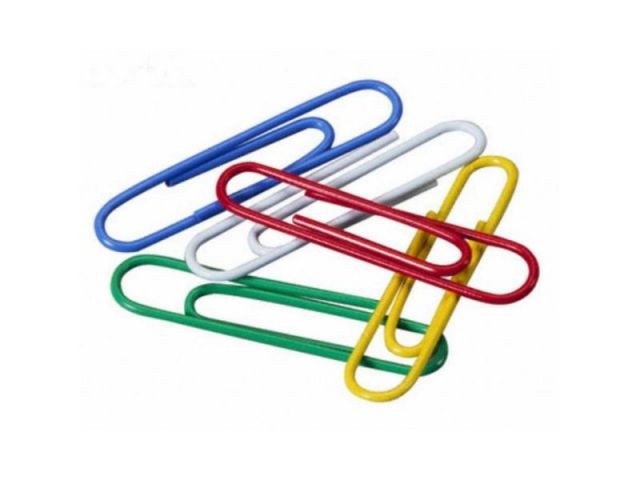 APLI CLIPS COLORES 32mm. Nº2 CJ.100u