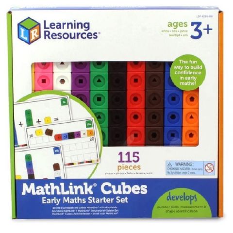JUEGO SET ACTIVIDADES CON CUBOS MATHLINK LSP4286-UK (LEARNING RESOURCES)