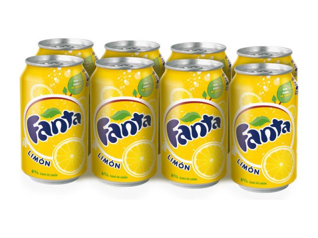 LATA REFRESCO FANTA LIMON 33CL 