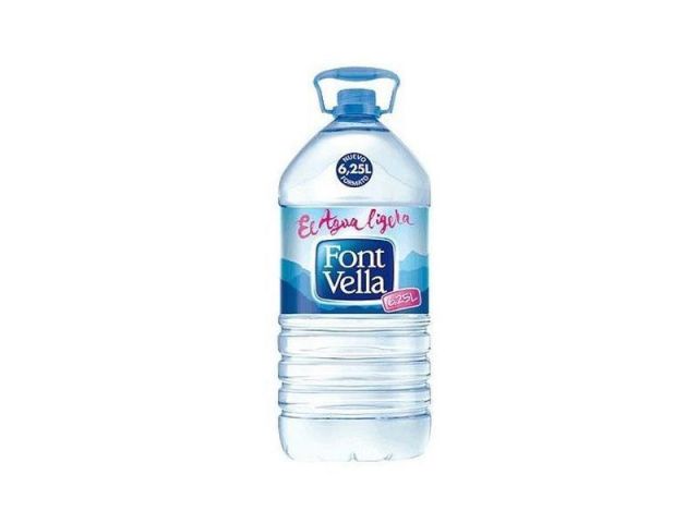 AGUA GARRAFA FONT VELLA  6.25L  46845