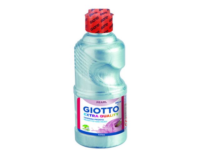 GIOTTO  BOTE TEMPERA PEARL AZUL  250ML 531304